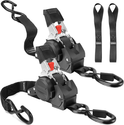 The World’s #1 Retractable Ratchet Straps for Pro-Level Security.