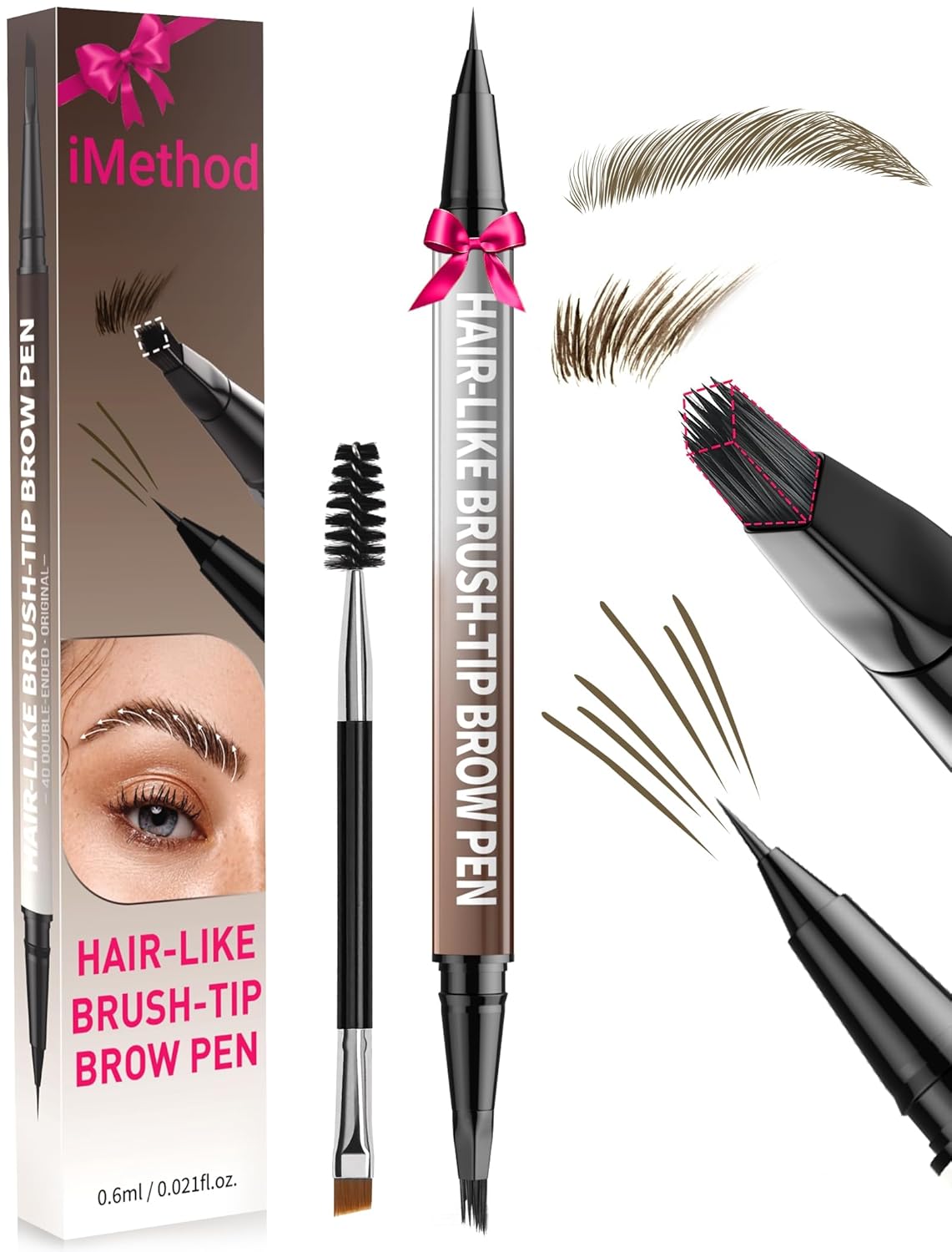 Microbladed Brows. No Needle Required - 2 Pack | 1 Set