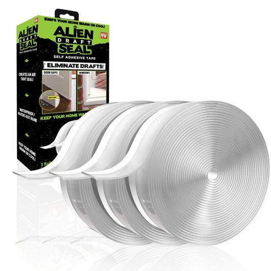 One Roll, Zero Leaks: Instantly Eliminate Cold Drafts, Outside Noise, and Dust Forever.