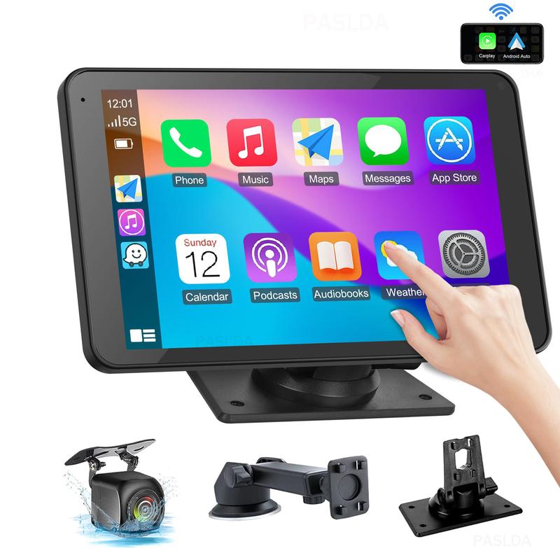 2026 Upgraded Wireless CarPlay Screen for Andriod & Iphone