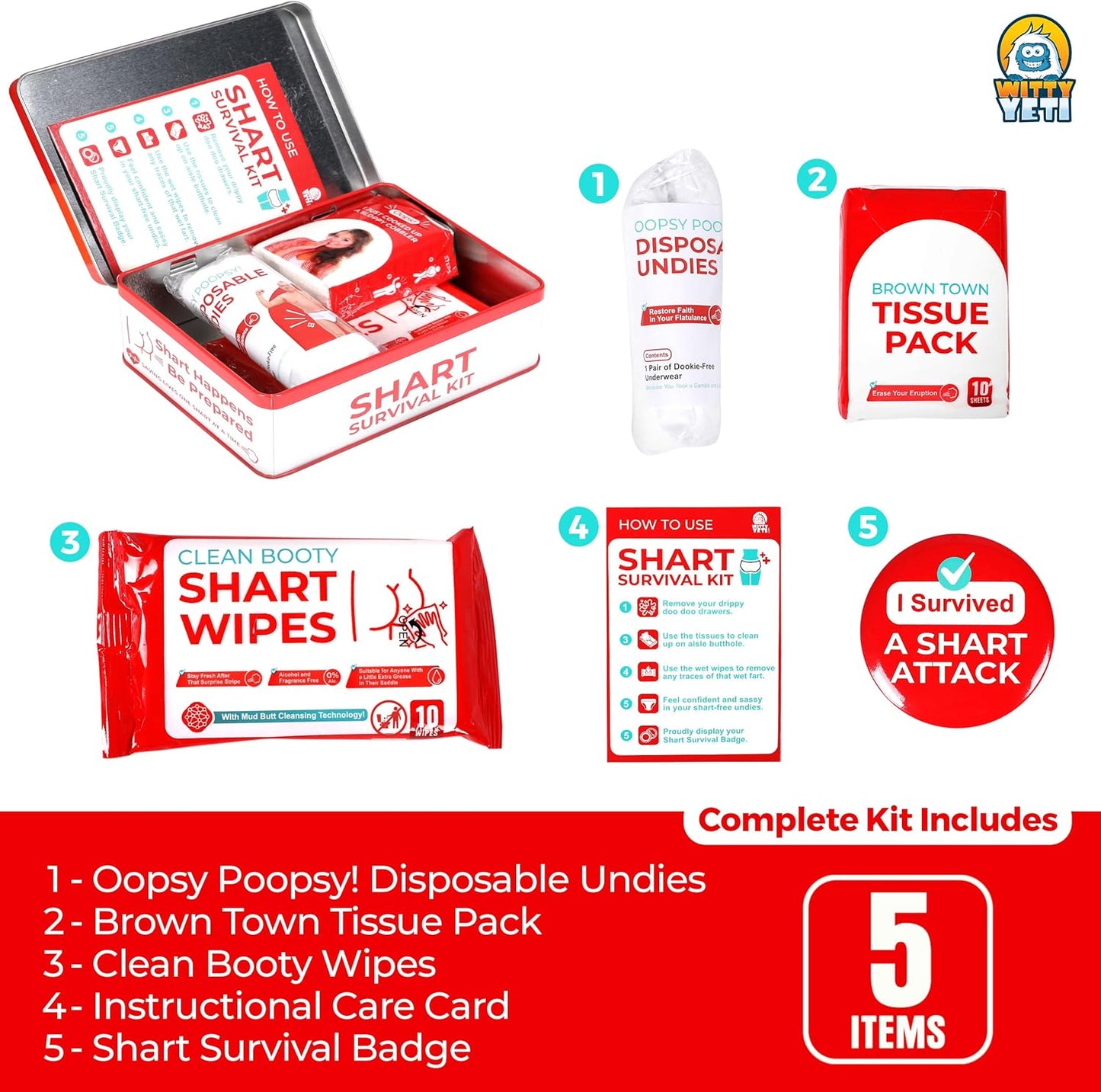 The Ultimate 'Shart Attack' Survival Kit