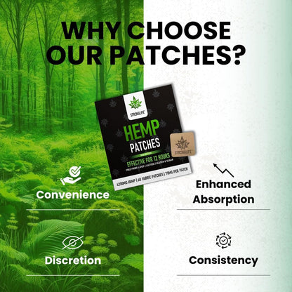 24-Hour Steady Relief. One Simple Patch