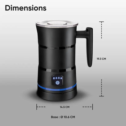 Barista-Grade Foam. At Your Fingertips