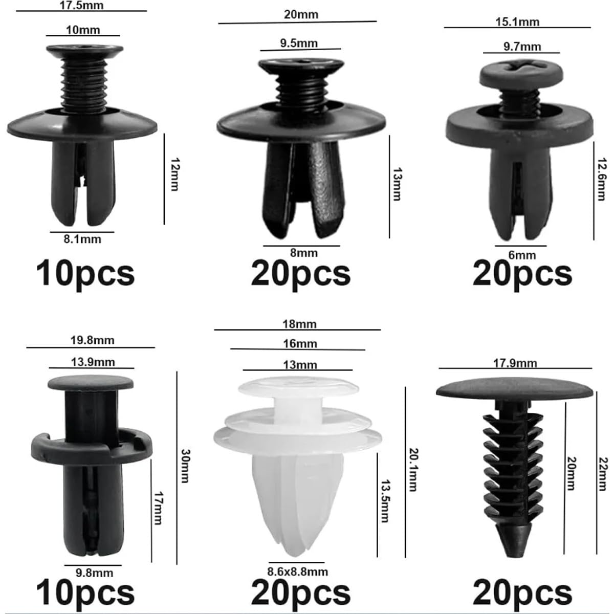 Professional Grade Fastening. No More Loose Panels - 2 Pack