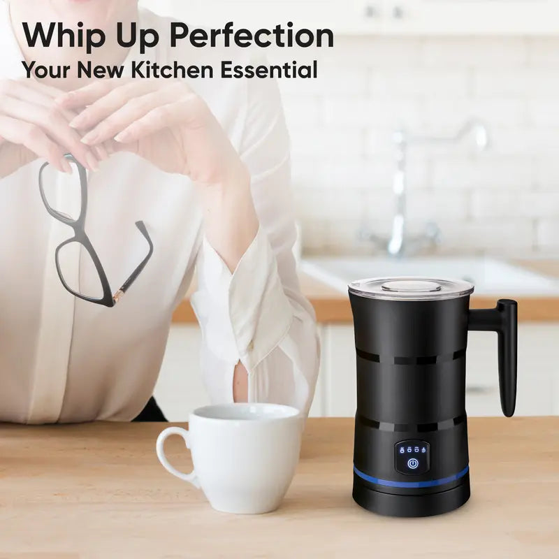 Barista-Grade Foam. At Your Fingertips