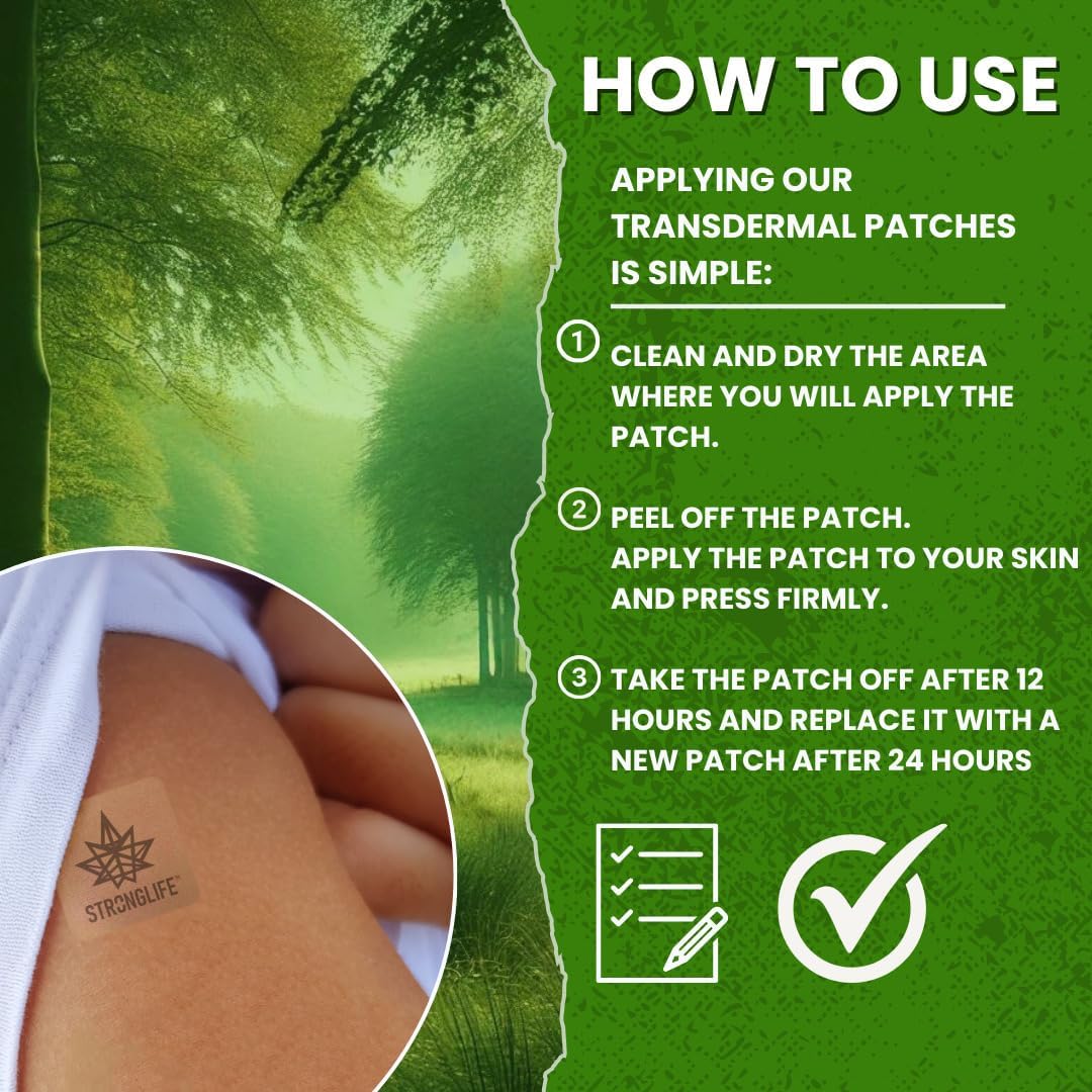 24-Hour Steady Relief. One Simple Patch