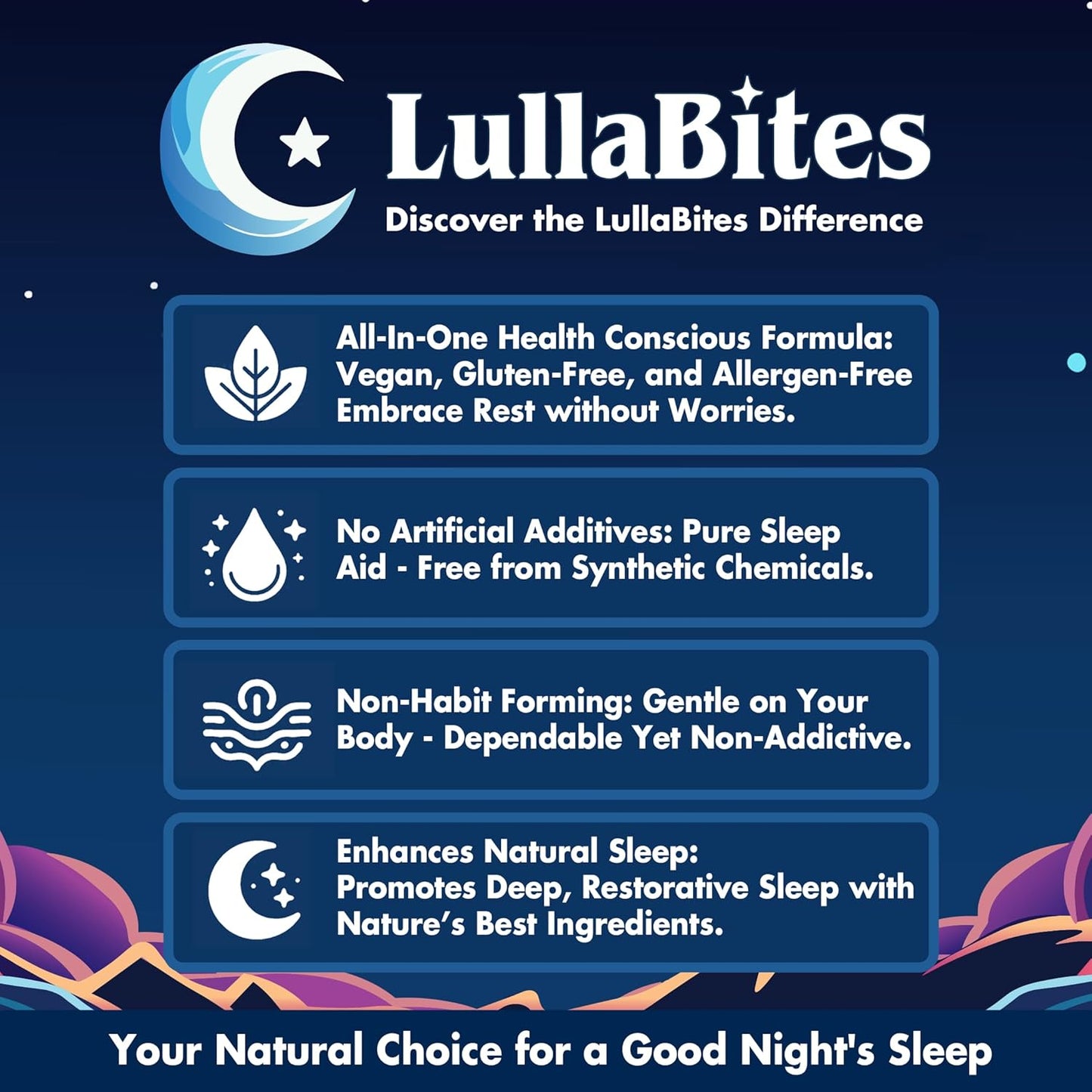Wake Up Refreshed, Not Groggy. The Natural Way to Fall Asleep Faster.