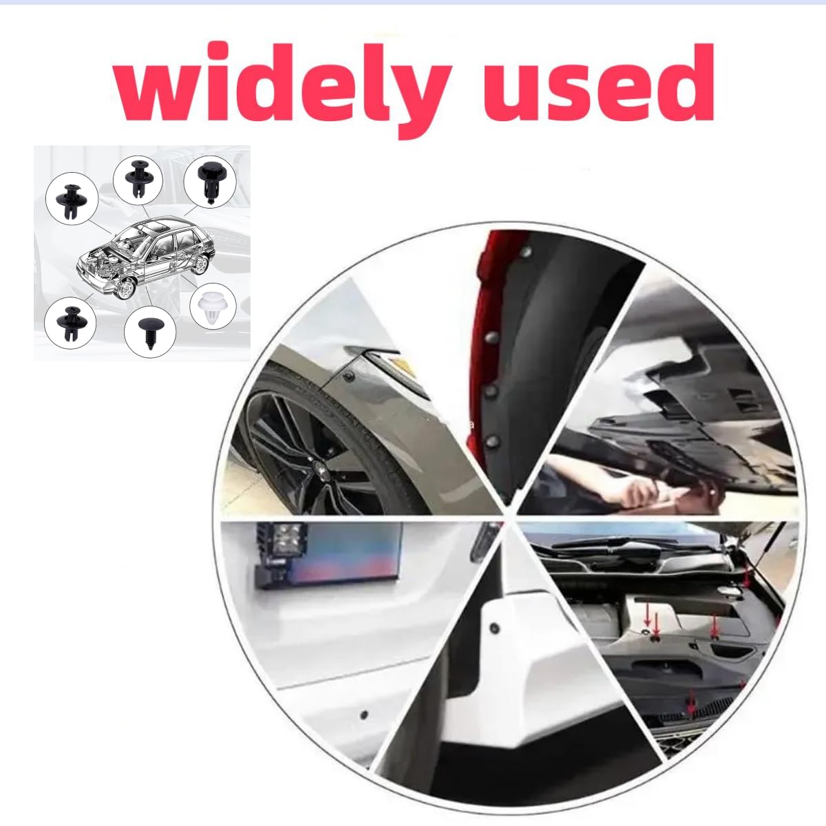 Professional Grade Fastening. No More Loose Panels - 2 Pack