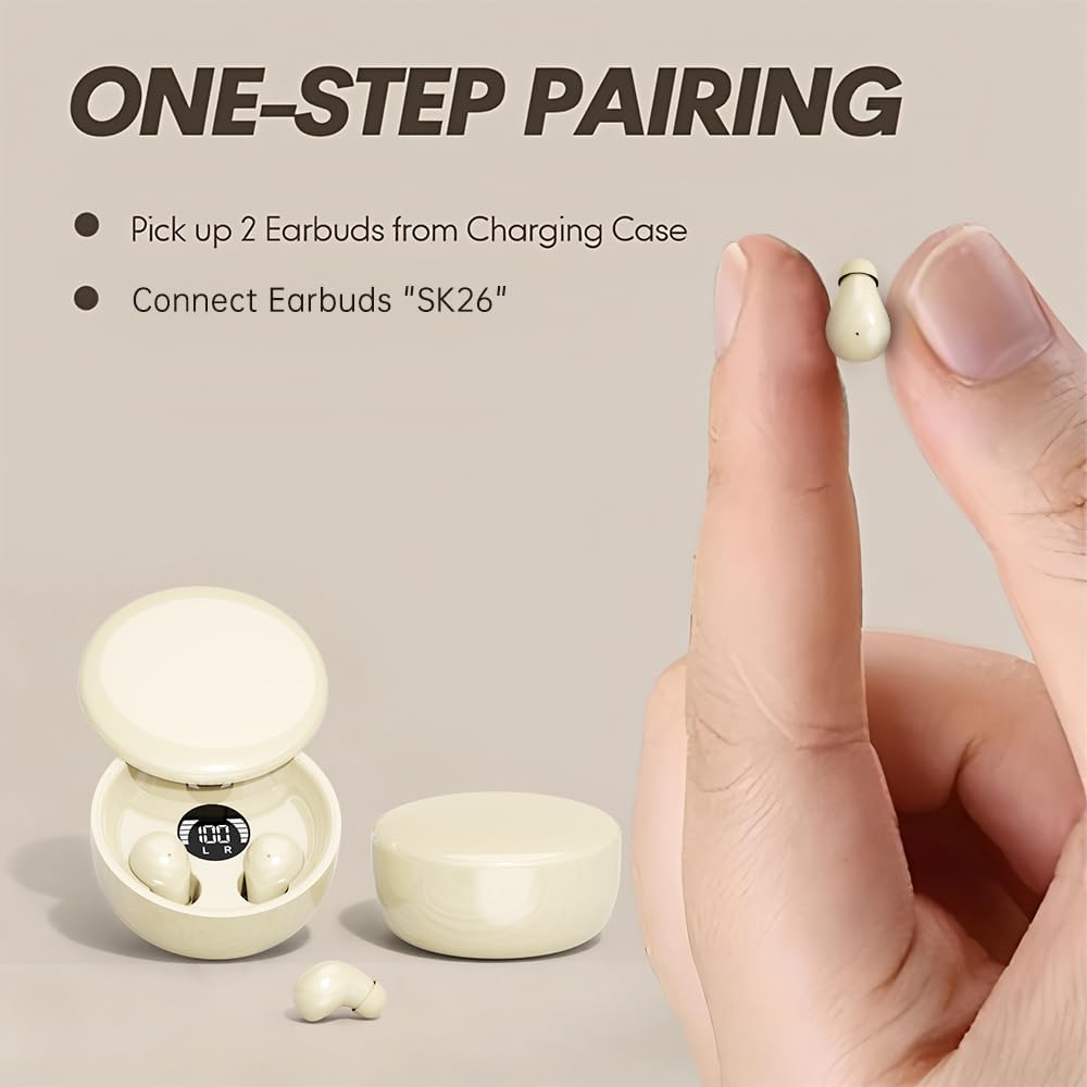 The World's Smallest Earbuds. Designed for Sleep