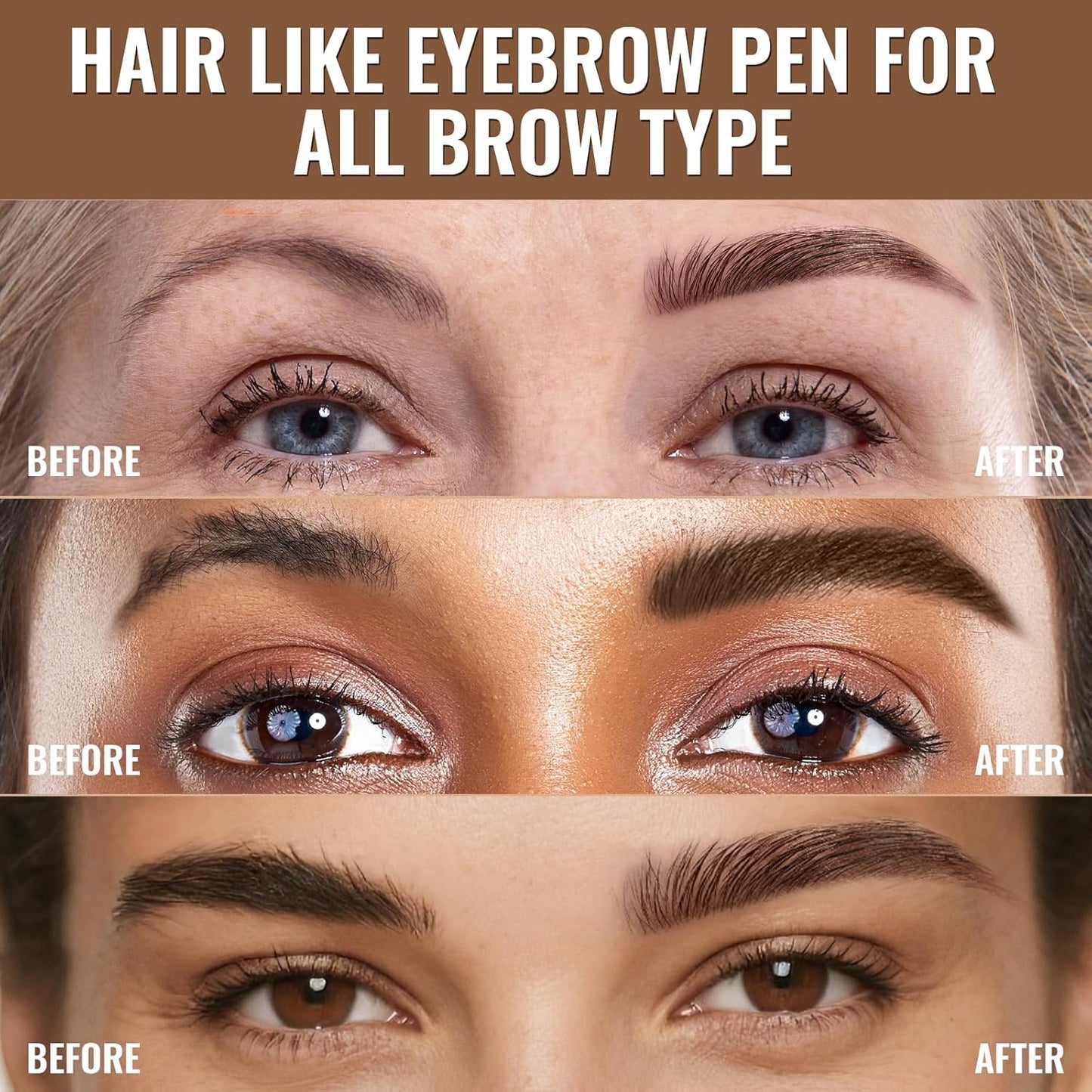 Microbladed Brows. No Needle Required - 2 Pack | 1 Set
