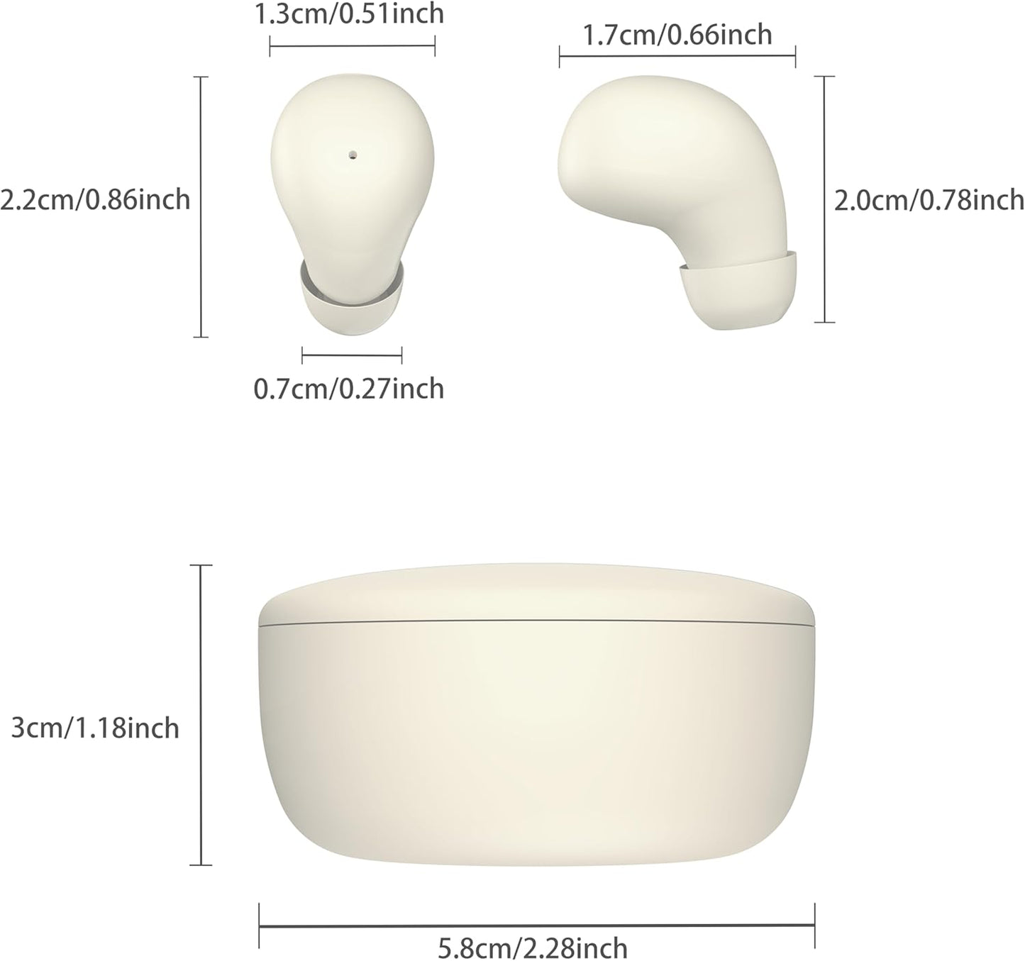 The World's Smallest Earbuds. Designed for Sleep