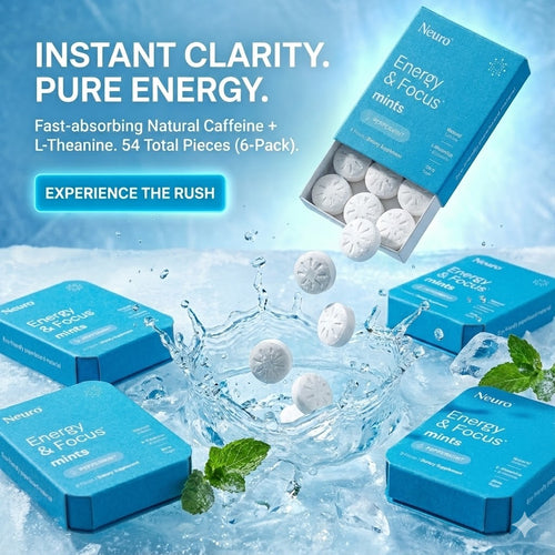 Neuro | Pocket-Sized Brain Boost: Energy for Your Grind, Anywhere